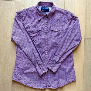 Wrangler Breast Cancer Western Shirt